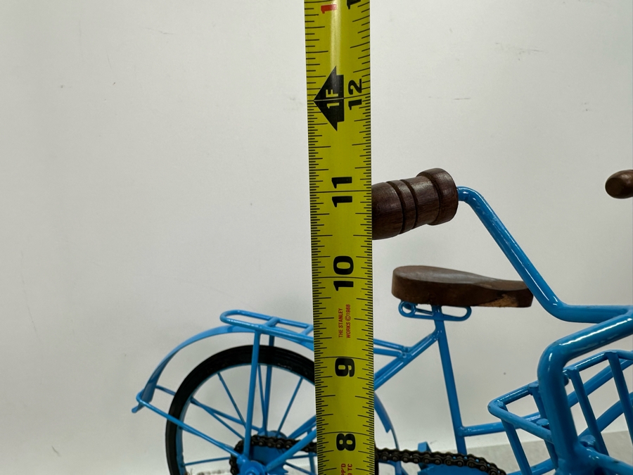 Pair Of Handcrafted Decorative Wood & Metal Bicycle Sculptures, New 20'W X 11'H [Photo 5]