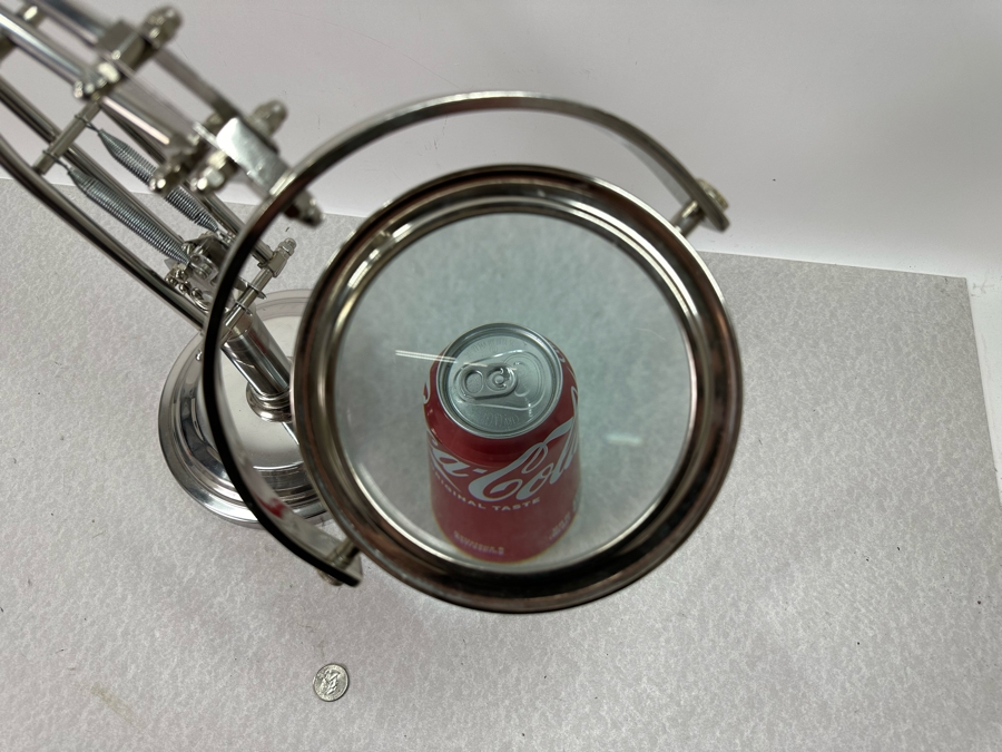 Nickel Finish Nautical Table Top Magnifying Glass, New [Photo 3]