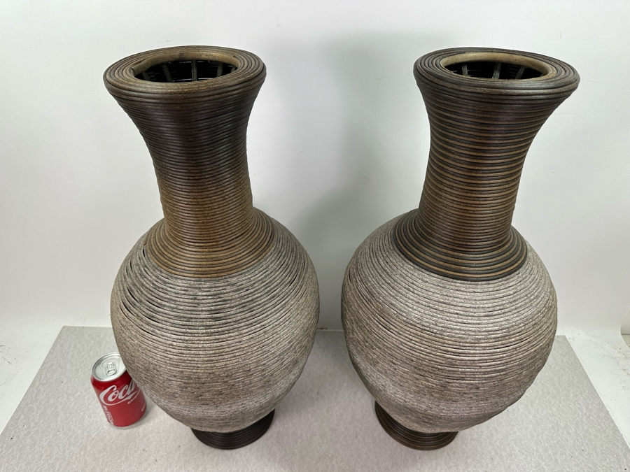 Pair Of Floor Vases, New 22.5'H [Photo 3]