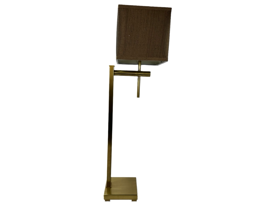Contemporary Metal Table Lamp 32.5'H