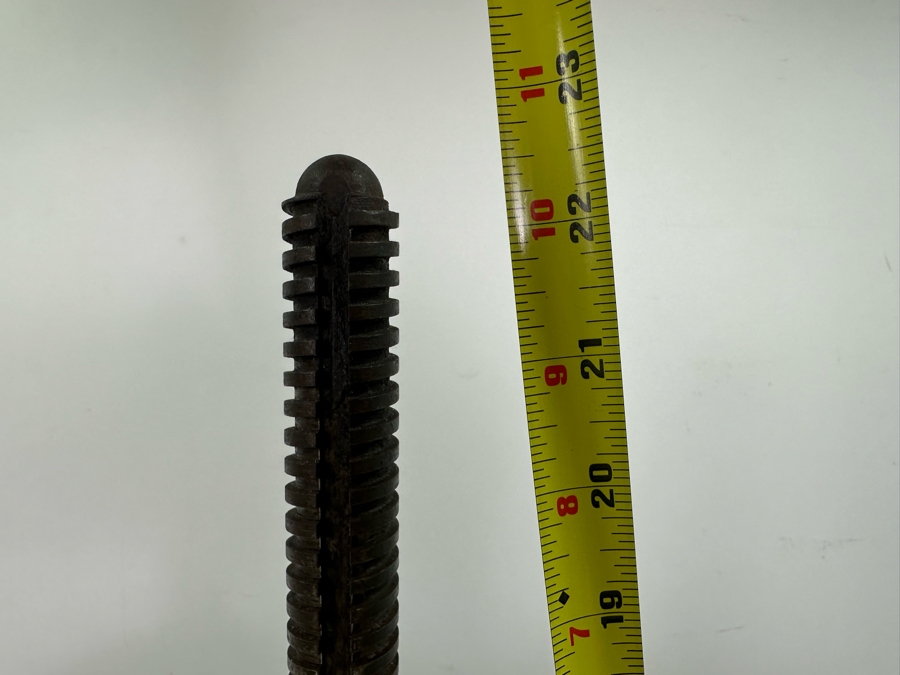 Antique Cast Iron Sausage Stuffer Specialty Mfg Co Phila. PA 1897 Patent Date 13'H X 22.5'H [Photo 13]