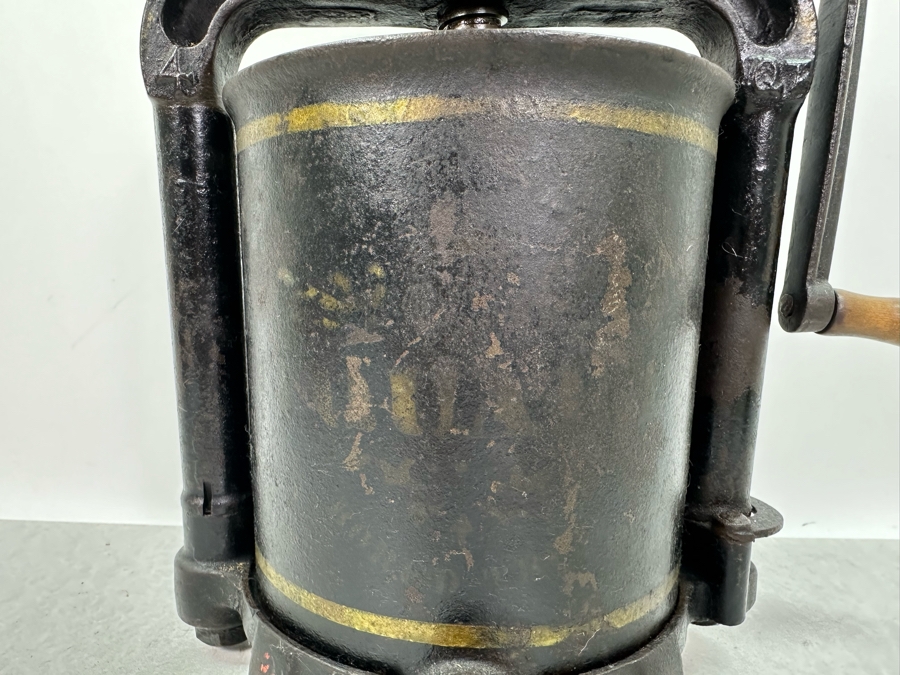 Antique Cast Iron Sausage Stuffer Specialty Mfg Co Phila. PA 1897 Patent Date 13'H X 22.5'H [Photo 4]