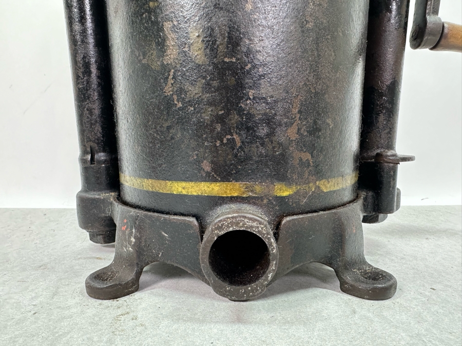 Antique Cast Iron Sausage Stuffer Specialty Mfg Co Phila. PA 1897 Patent Date 13'H X 22.5'H [Photo 5]