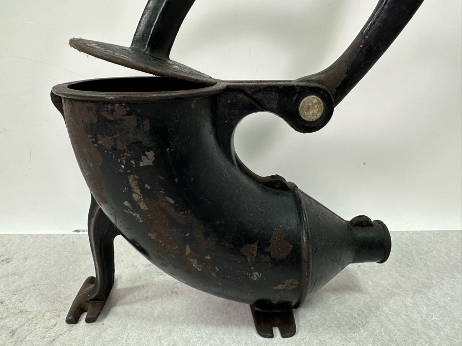 Primitive Cast Iron Sausage Stuffer 24'W X 8'H [Photo 4]