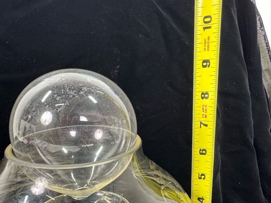 Vintage Etched Glass Insect Catcher 9'W X 9'H [Photo 6]