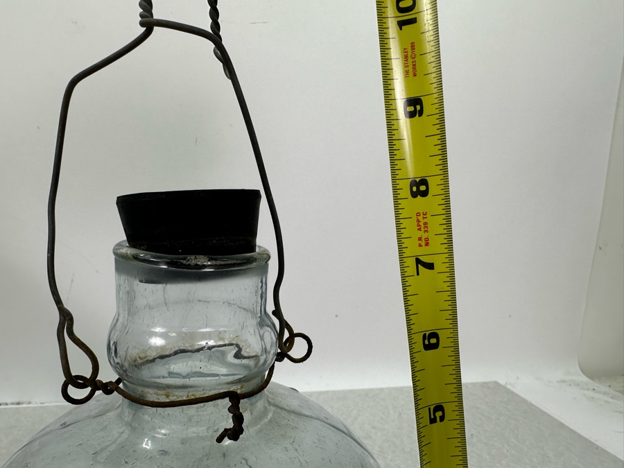 Vintage Blue Glass Insect Catcher 7'W X 8'H [Photo 6]