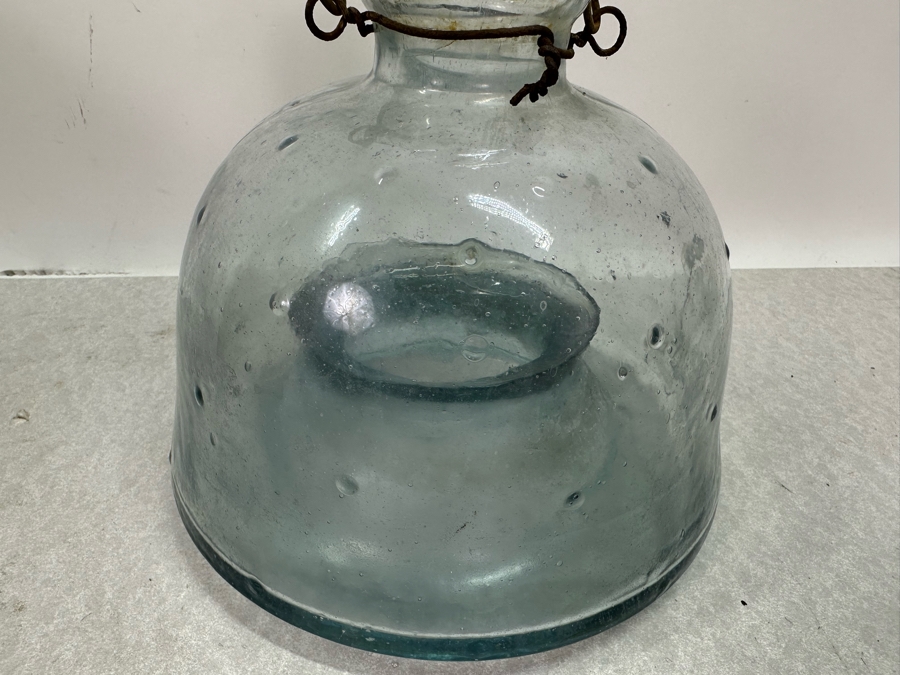 Vintage Blue Glass Insect Catcher 7'W X 8'H [Photo 3]