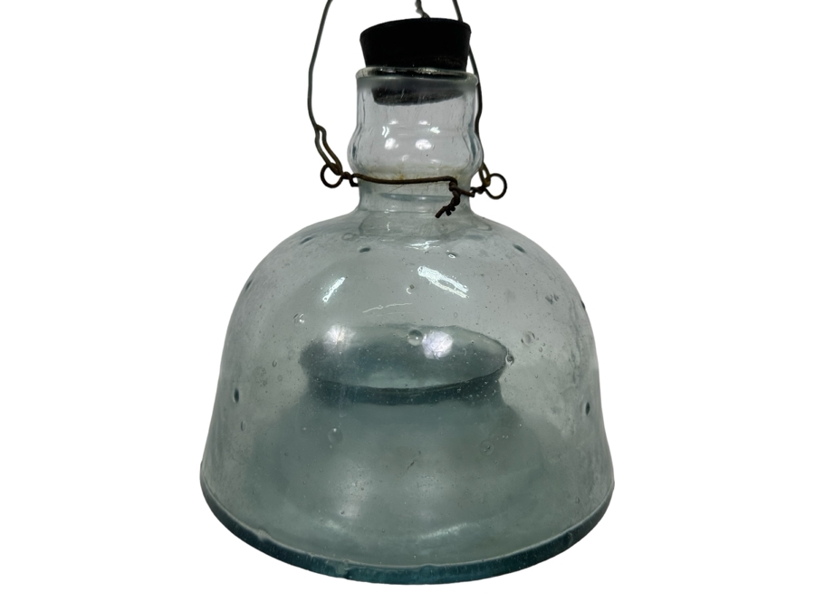 Vintage Blue Glass Insect Catcher 7'W X 8'H [Photo 2]