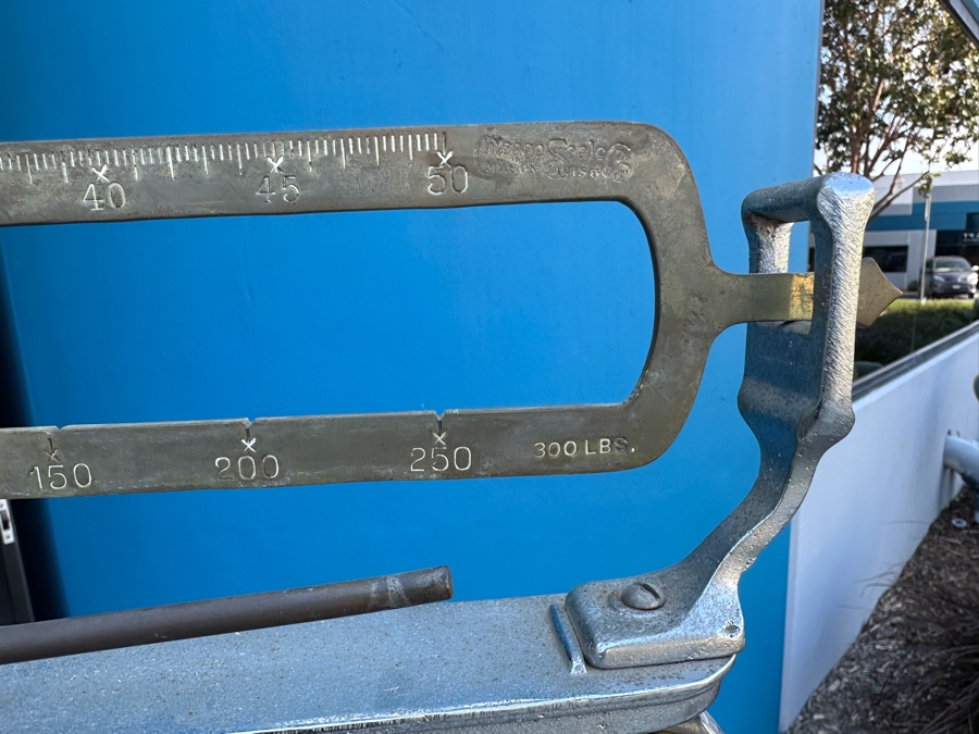 Vintage Chicago Scale Co Doctor's Medical Mechanical Scale 60'H [Photo 7]