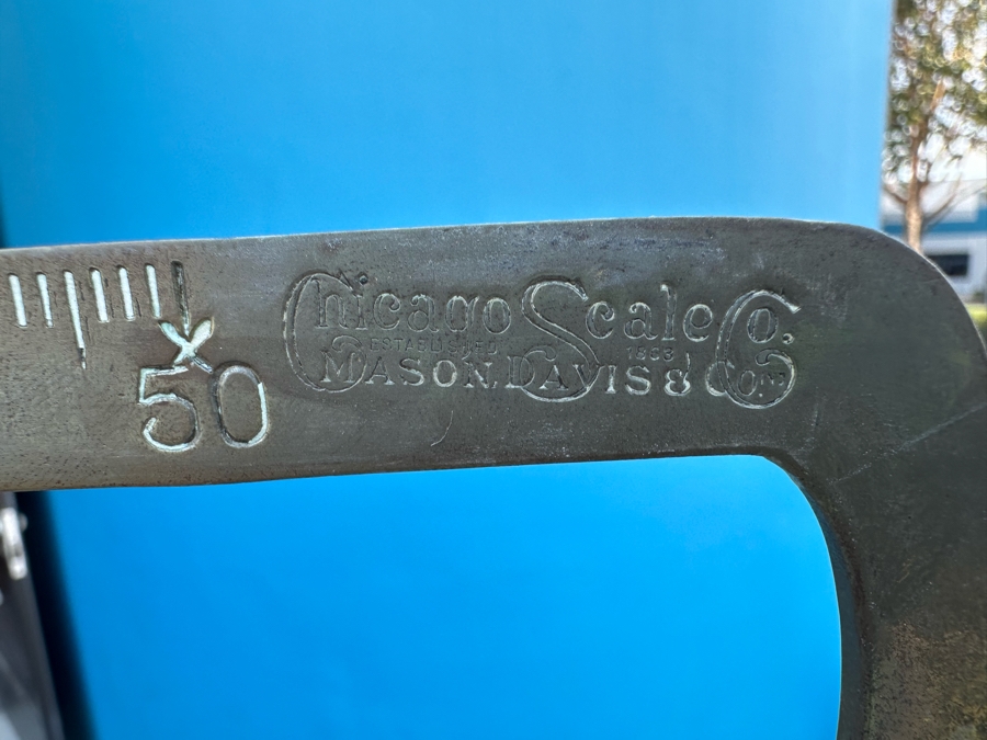 Vintage Chicago Scale Co Doctor's Medical Mechanical Scale 60'H [Photo 8]