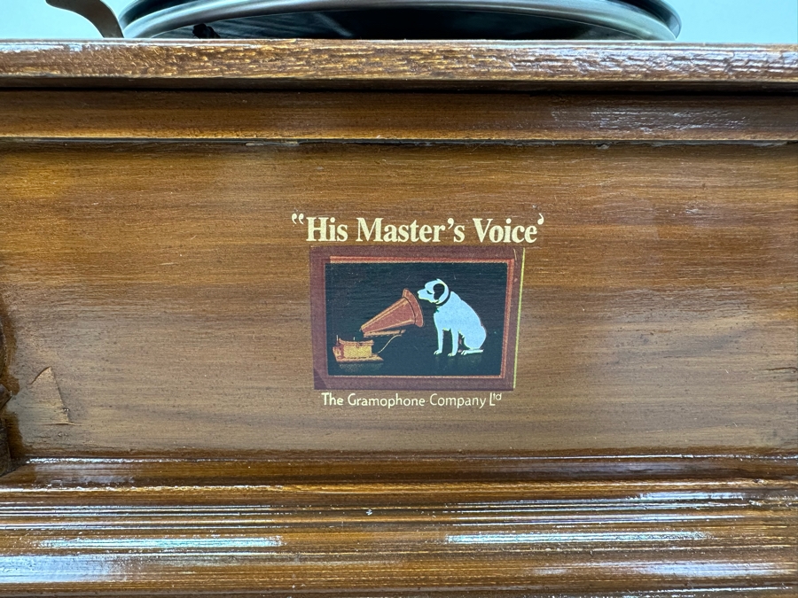 Contemporary Gramophone - Produces Sound But Works Poorly, Mainly Decorative Piece 14'W X 26'H [Photo 3]