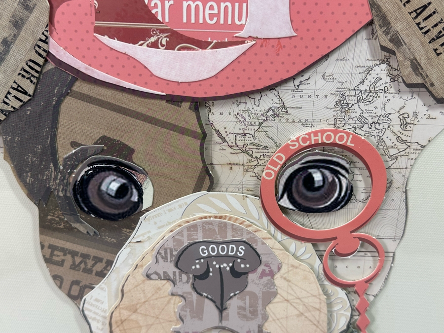 Mixed Media 3D Dog Artwork By Imax Corp 24 X 24 [Photo 4]