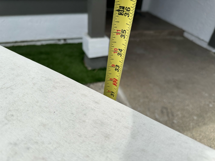 Set Of Four West Elm Outdoor Lounge Armchairs With Throw Pillows 34W X 30D X 33H Retails $3,600 [Photo 12]