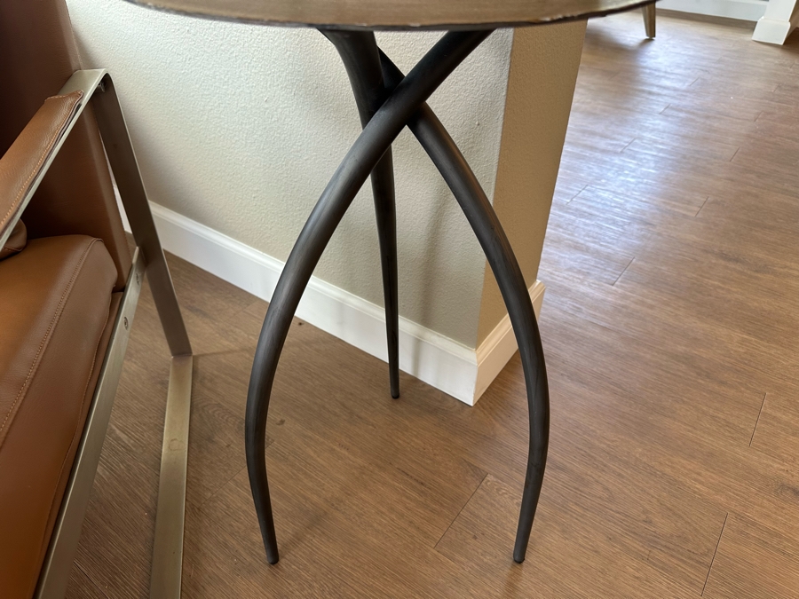 Modernist Side Table Revelation By Uttermost 15.5W X 26.5H [Photo 6]