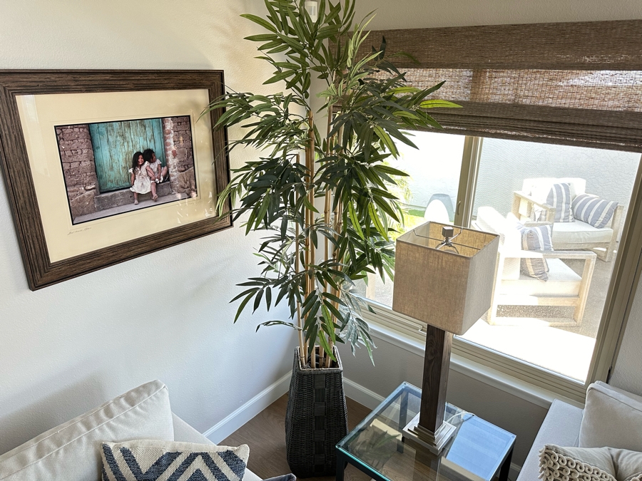 Just Added - Artificial Indoor Bamboo Tree 7'H [Photo 2]