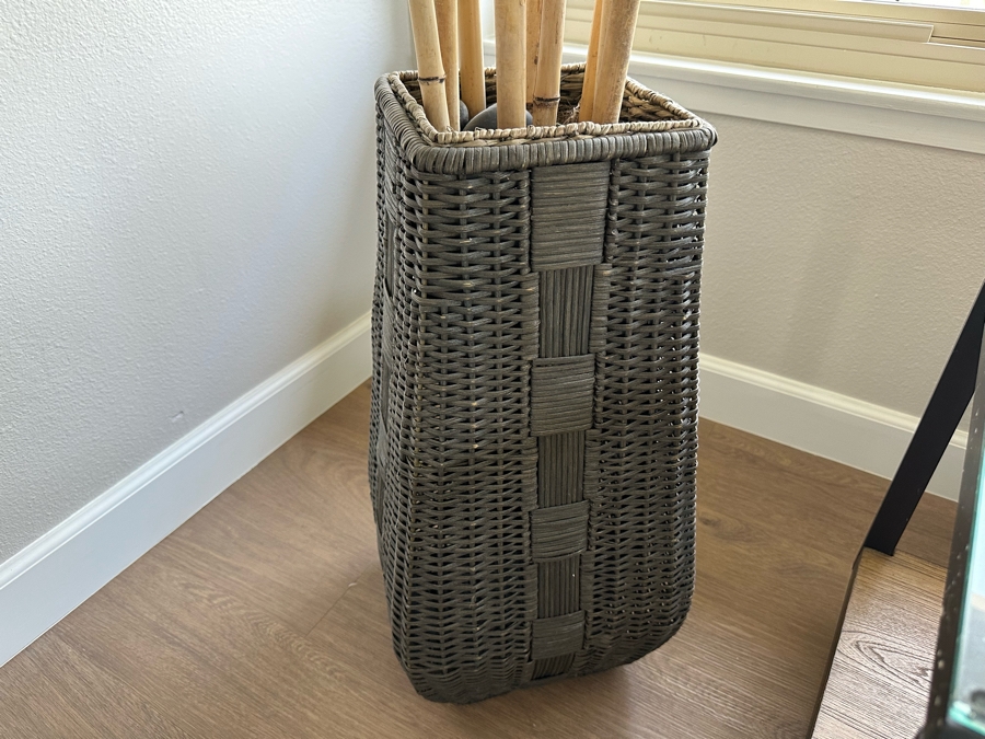 Just Added - Artificial Indoor Bamboo Tree 7'H [Photo 3]