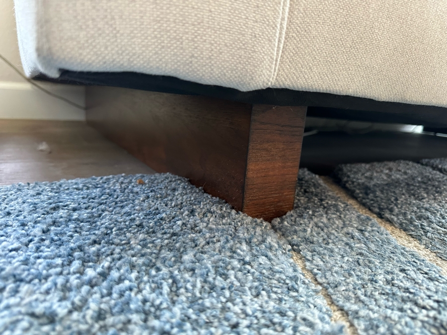 West Elm Upholstered Sofa 92'W X 41.5'D X 29'H [Photo 4]