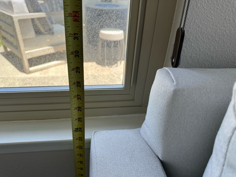 West Elm Upholstered Sofa 92'W X 41.5'D X 29'H [Photo 11]