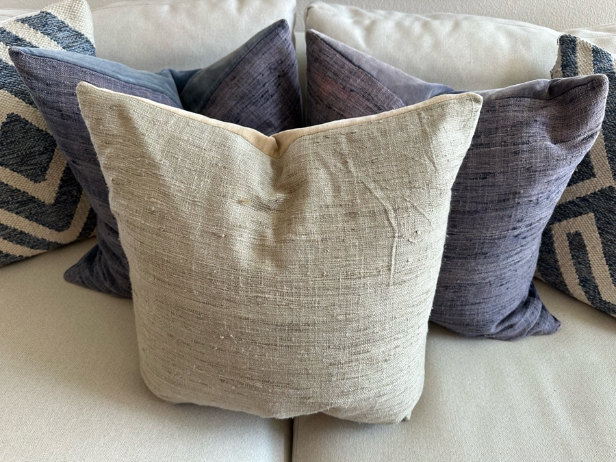 West Elm Upholstered Sofa 92'W X 41.5'D X 29'H [Photo 14]