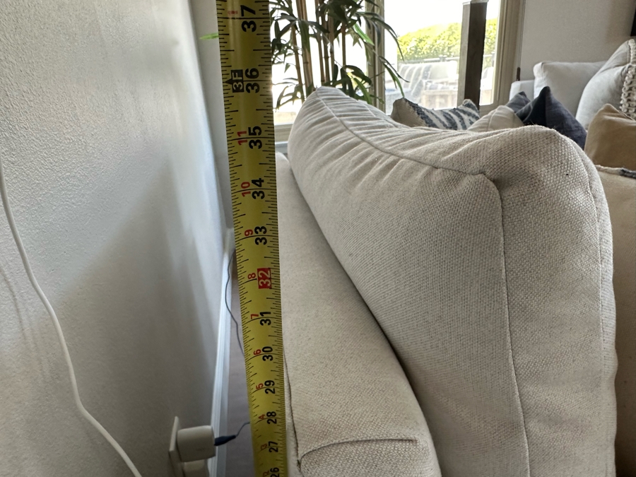 West Elm Upholstered Oversized Armchair 46'W X 41.5'D X 36'H [Photo 8]