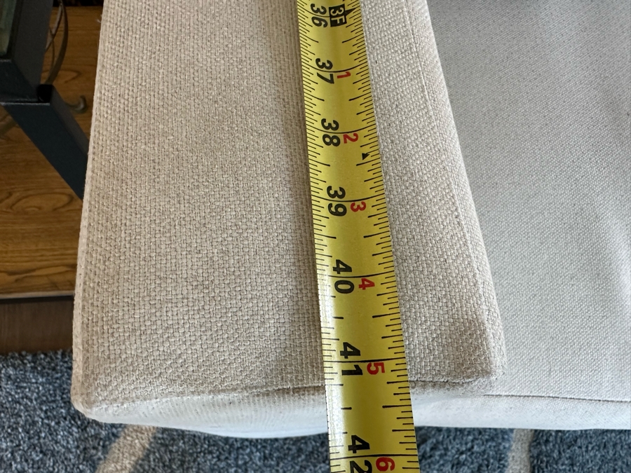 West Elm Upholstered Oversized Armchair 46'W X 41.5'D X 36'H [Photo 7]