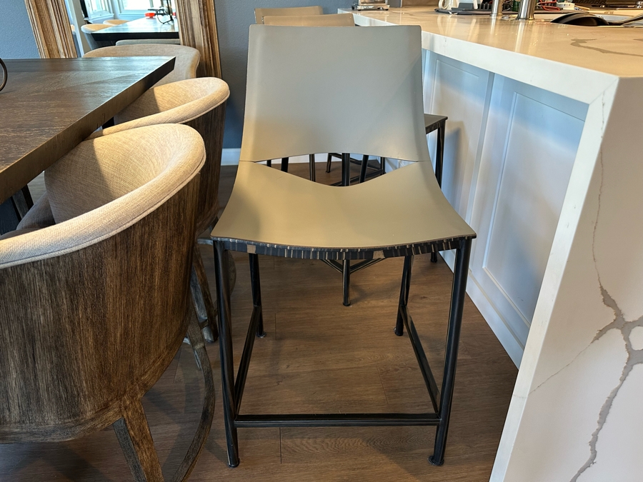 (3) Modloft Sloan Stools 23.5' Seat Height Retails $2,685 [Photo 7]