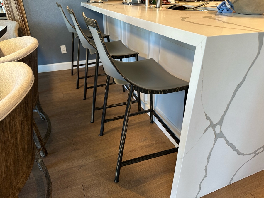 (3) Modloft Sloan Stools 23.5' Seat Height Retails $2,685 [Photo 3]