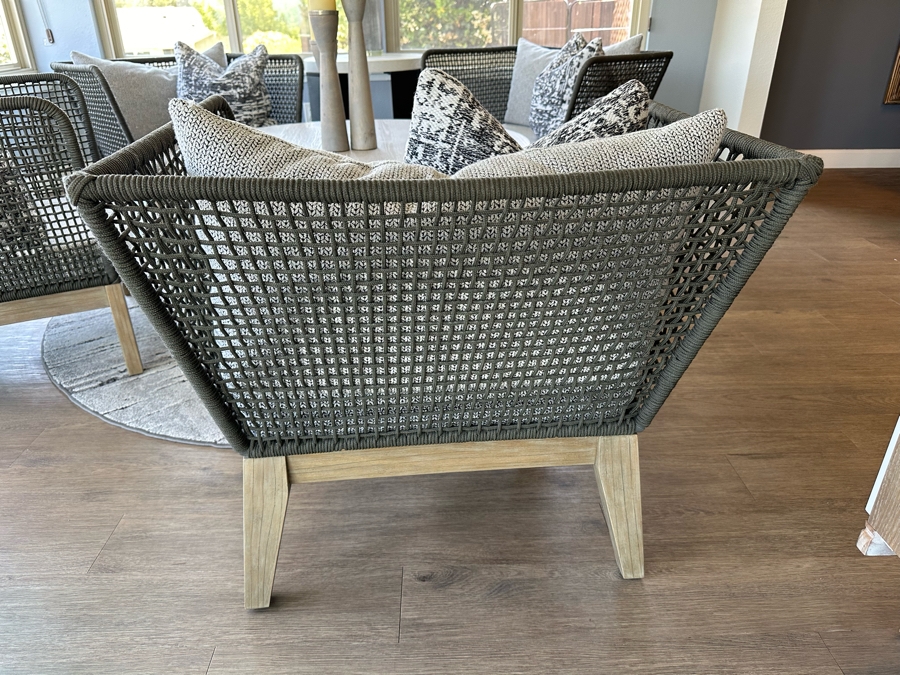 Four Modloft Modern Netta Lounge Chairs Indoor / Outdoor Chairs Retails $3,996 [Photo 5]