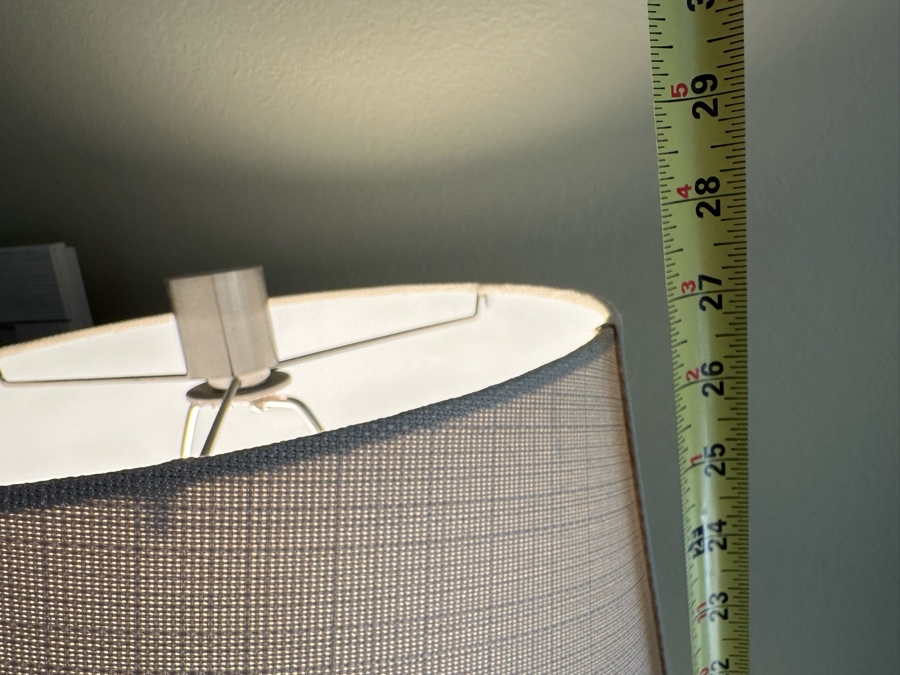 Just Added - Pair Of Uttermost Niah Modern Table Lamps 28'H Retails $400 [Photo 7]