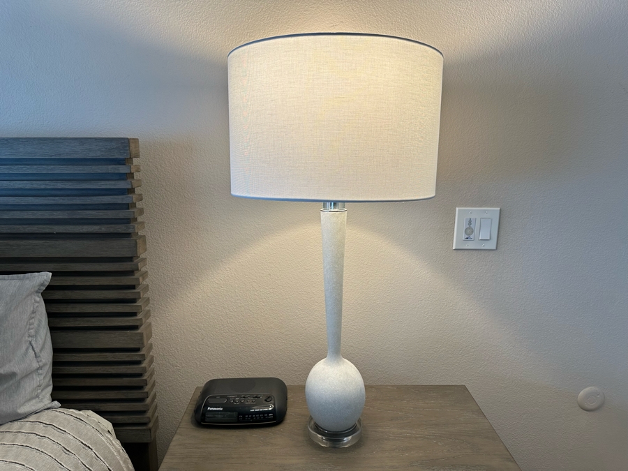 Pair Of Uttermost Kently Modern Table Lamps 34'H Retails $804 [Photo 8]