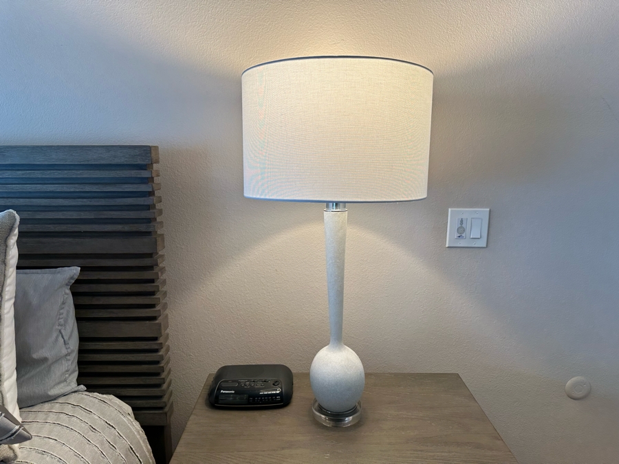 Pair Of Uttermost Kently Modern Table Lamps 34'H Retails $804 [Photo 9]
