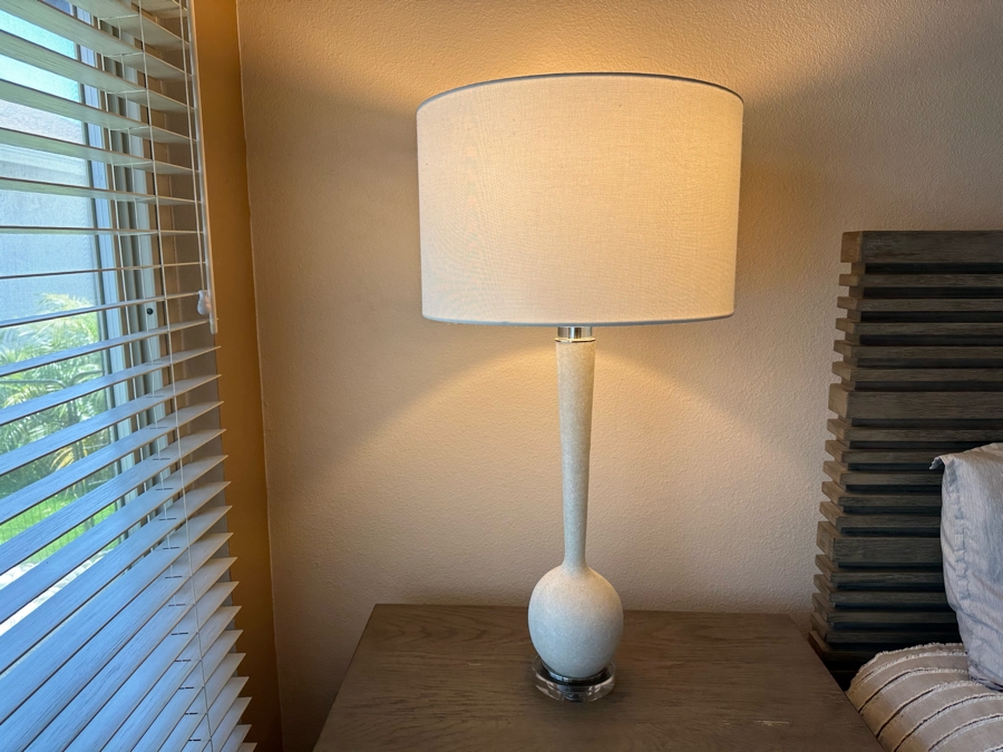 Pair Of Uttermost Kently Modern Table Lamps 34'H Retails $804 [Photo 3]