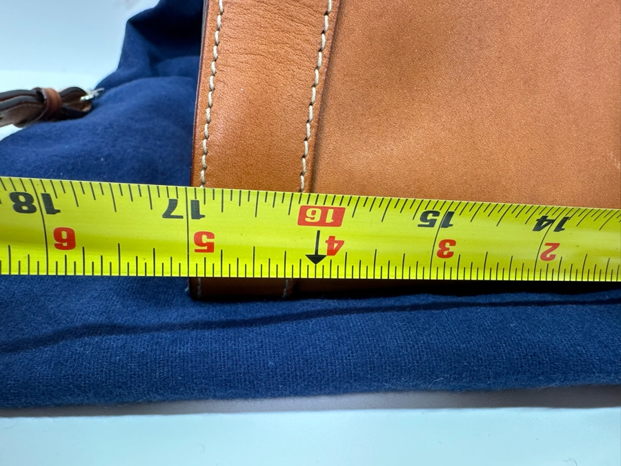 Dooney and Burke Italian Leather Handbag with Dust Cover 17'W x 12'H [Photo 6]