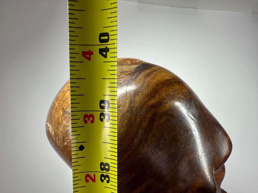 Beautiful Elongated Tribal Wood Tree Trunk Carving Of A Woman 40'H [Photo 11]