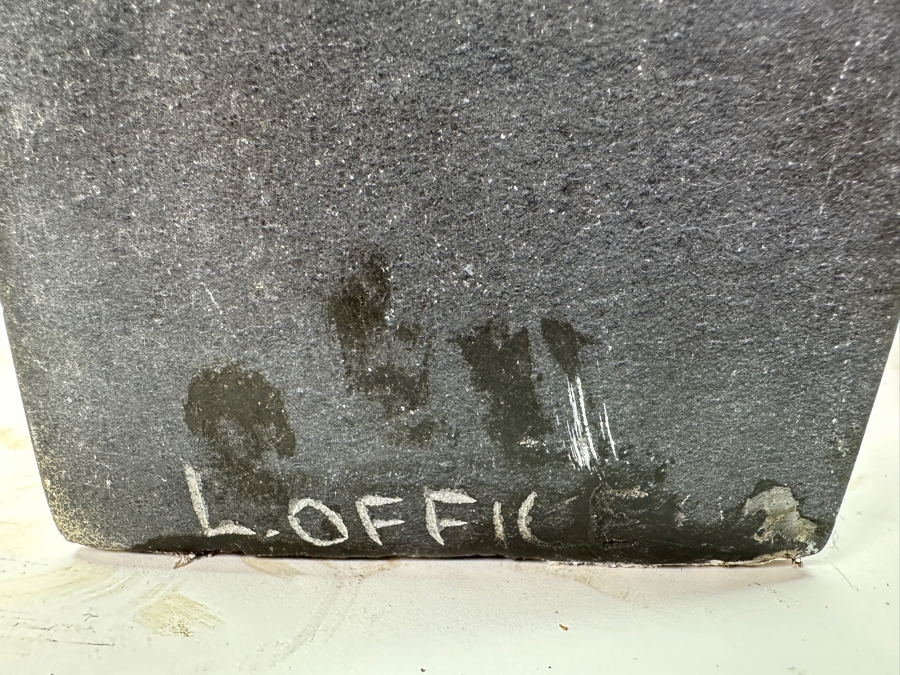 Modernist Stone Carving Sculpture Signed 17'H [Photo 4]