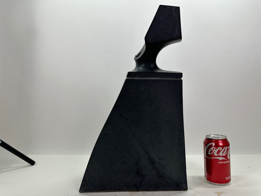 Modernist Stone Carving Sculpture Signed 16'H [Photo 6]