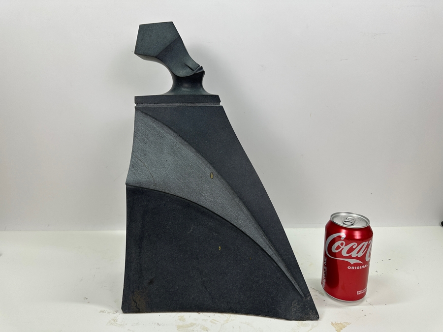 Modernist Stone Carving Sculpture Signed 16'H [Photo 4]