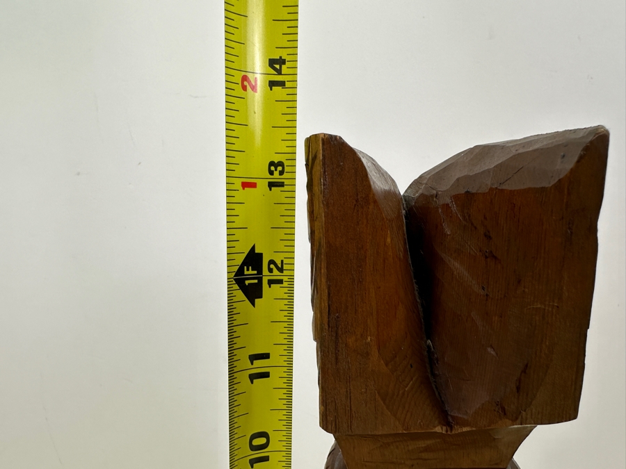 Carved Wooden NW Coast Totem Signed John Williams 13.5'H [Photo 9]