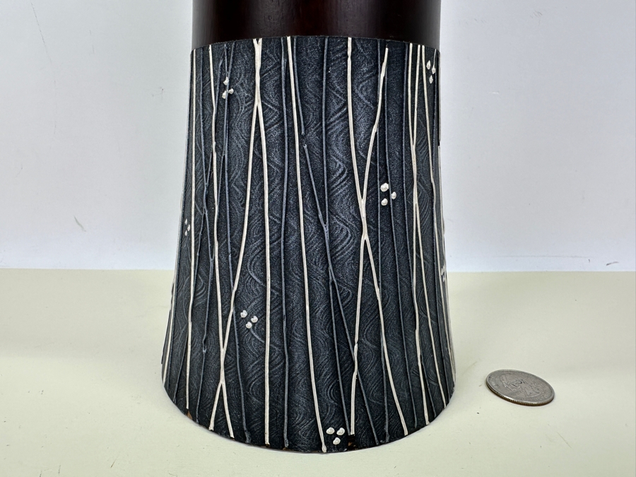 Wooden Painted Vase 14'H [Photo 2]