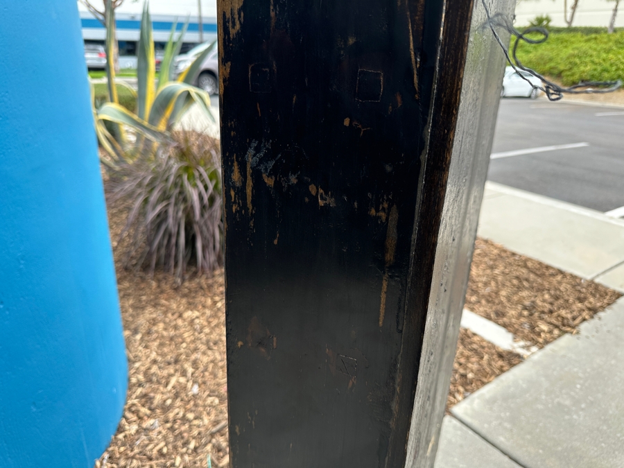 Vintage Carved Wooden Asian Shelf 34'W X 9.5'D X 66'H [Photo 12]