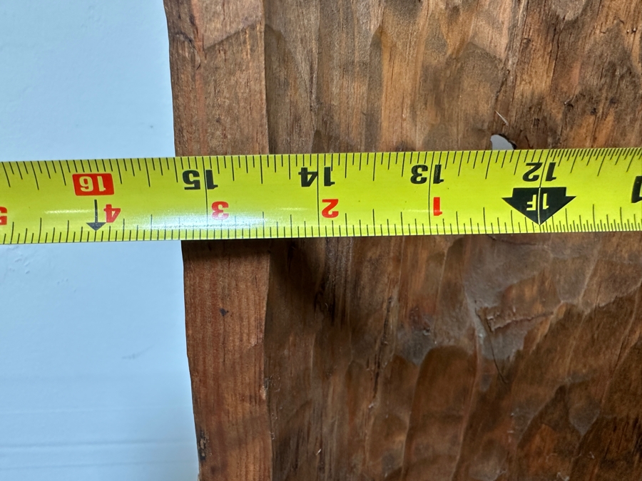 Large Carved Tree Trunk Mexican Mask 15'W X 39'H [Photo 6]