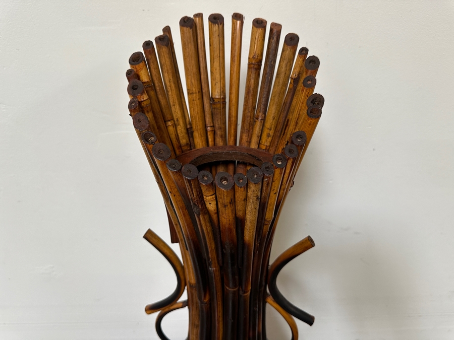 Large Handmade Bamboo Vase 41'H [Photo 3]