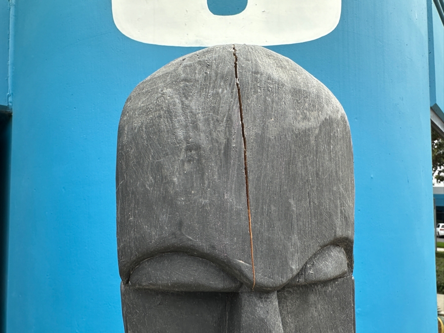 Tall Wooden Makonde Tribe Tanzania Statue Sculpture 81'H [Photo 3]