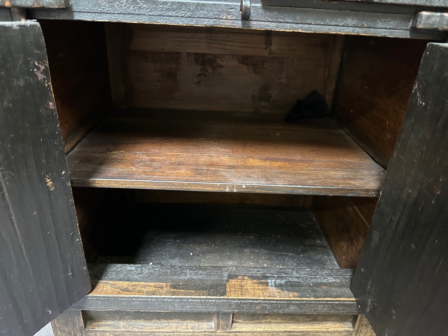 Vintage Chinese Wooden Cabinet With Four Drawers 54.5'W X 20.5'D X 34'H [Photo 10]