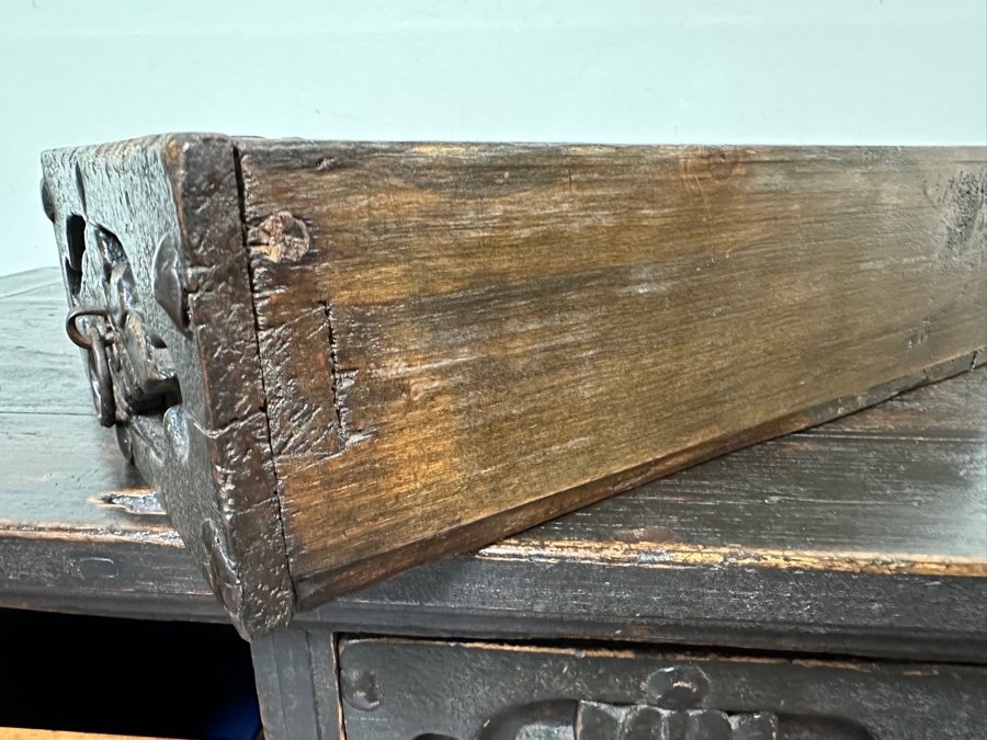 Vintage Chinese Wooden Cabinet With Four Drawers 54.5'W X 20.5'D X 34'H [Photo 7]