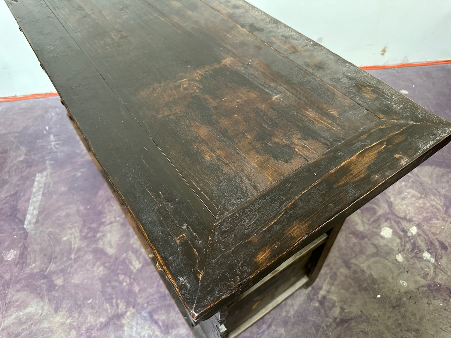 Vintage Chinese Wooden Cabinet With Four Drawers 54.5'W X 20.5'D X 34'H [Photo 15]