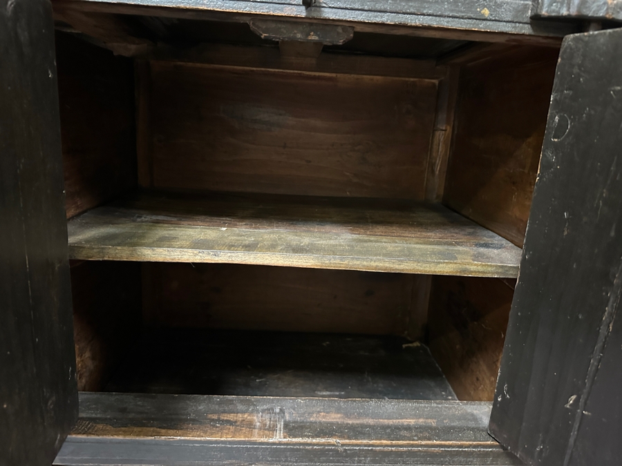 Vintage Chinese Wooden Cabinet With Four Drawers 54.5'W X 20.5'D X 34'H [Photo 12]