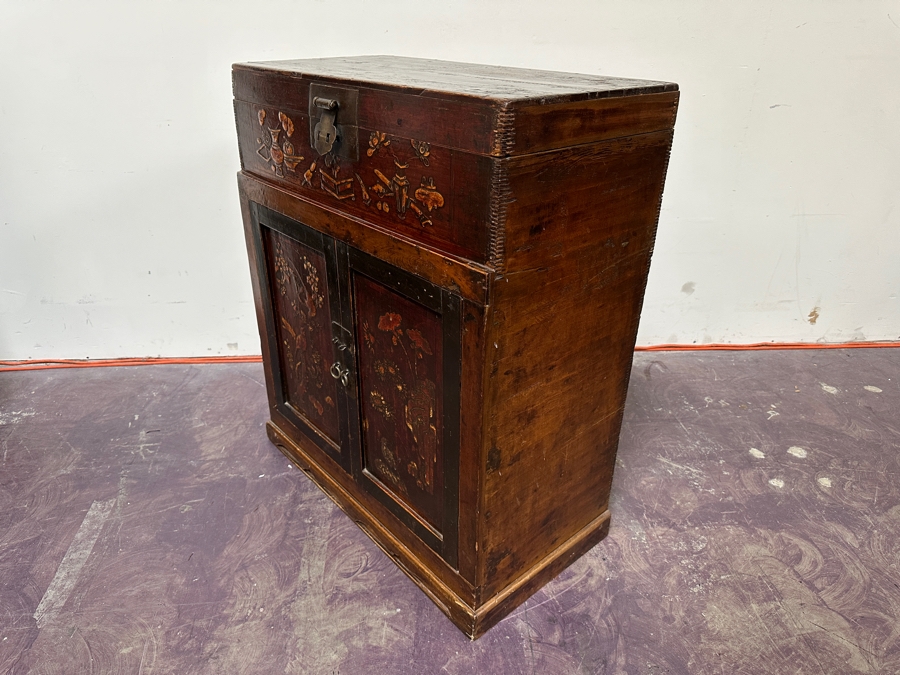 Contemporary Chinese Trunk / Cabinet 30'W X 14'D X 35'H [Photo 9]