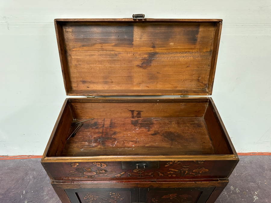 Contemporary Chinese Trunk / Cabinet 30'W X 14'D X 35'H [Photo 5]