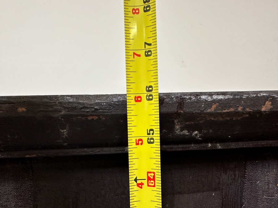 Contemporary Chinese Carved Gilt Red Wooden Relief Carved Cabinet 42'W X 22'D X 66'H [Photo 16]